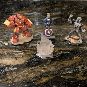 Disney Infinity Characters Marvel Battle Grounds Bundle